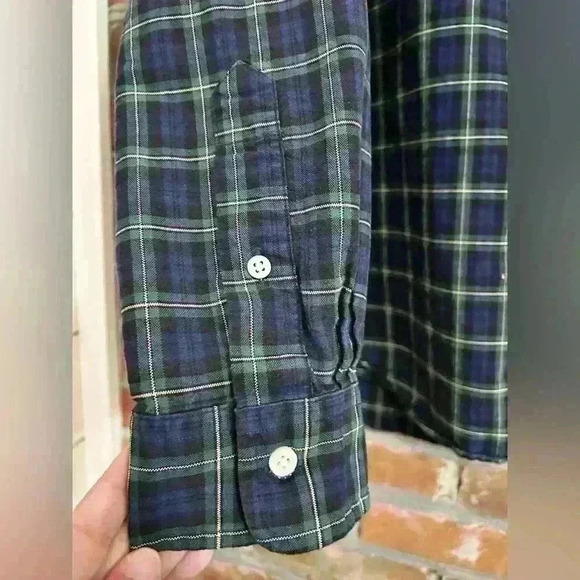 Ralph Lauren Gingham Poplin Button Down Size XL TG - Picture 5 of 9
